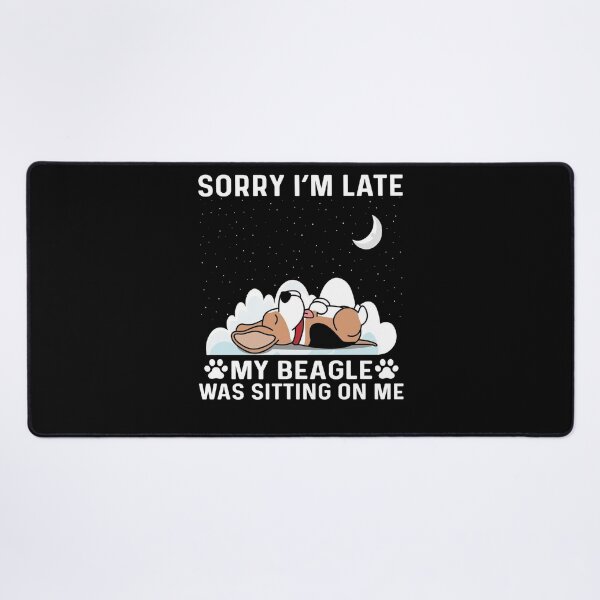 Item preview, The road to my heart is paved with BEAGLE paw prints designed and sold by KimberlyOppen.