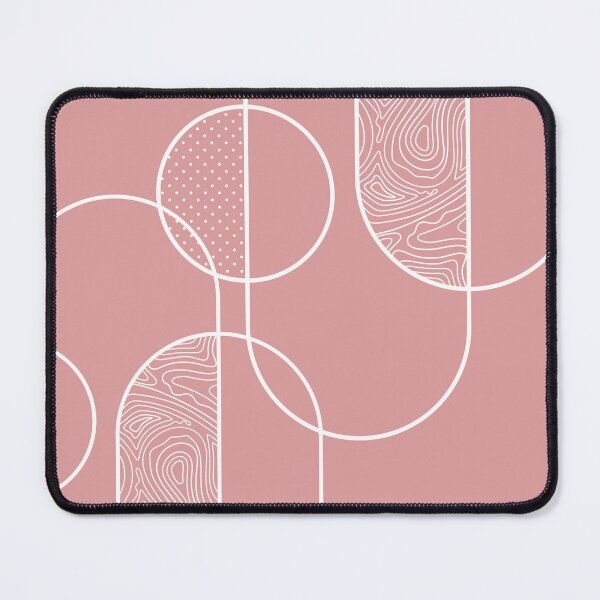 Item preview, Minimalistic Rounded Line Art - Dusty Rose designed and sold by chayse-holden.