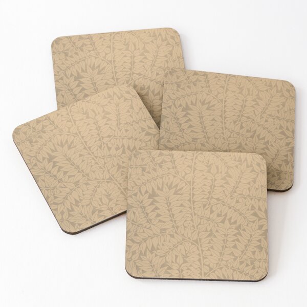 Item preview,   Crema Broun Branch Pattern designed and sold by fowons.