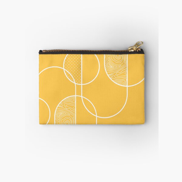 Item preview, Minimalistic Rounded Line Art - Yellow designed and sold by chayse-holden.