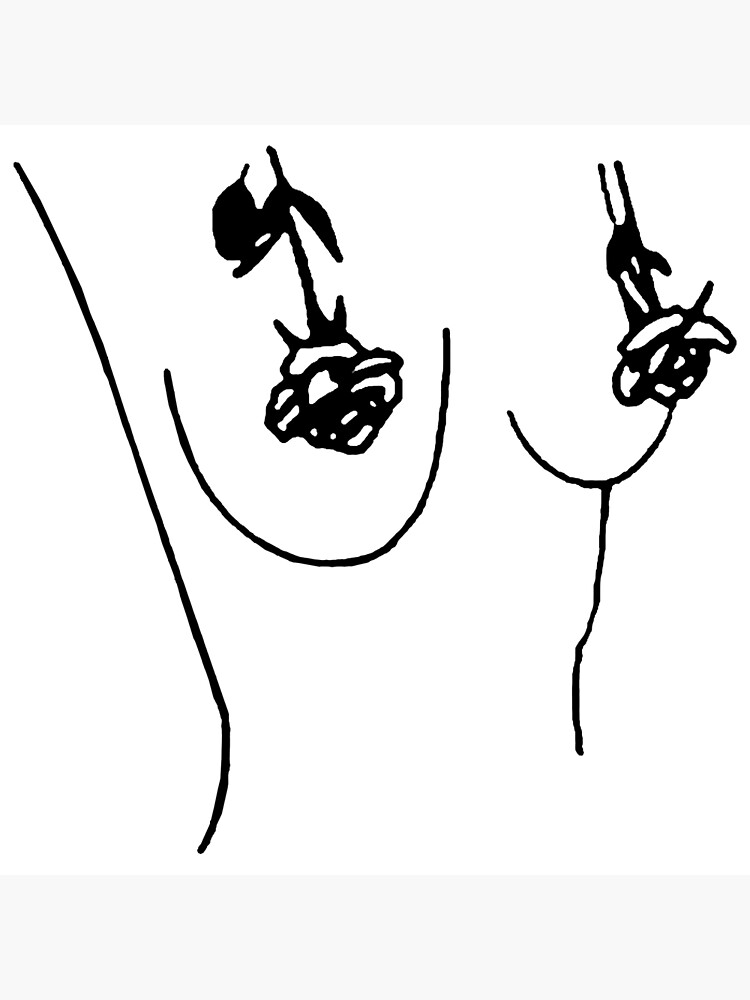 "Nipple Flowers" Poster for Sale by pintuadadua Redbubble