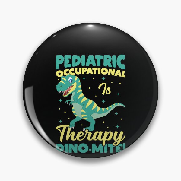 Artikelvorschau, Pädiatrische Ergotherapie ist Dino-Milben-Shirt, Kindertherapeuten-Shirt, Physiotherapie-Shirt, Ergotherapeuten-Shirt, OT-Job entworfen und verkauft von aymob.