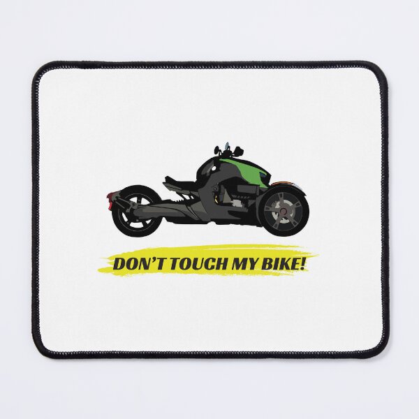 Item preview, Can-Am Ryker green "Don't touch my bike" designed and sold by WiredDesigns.
