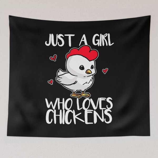 Item preview, Just A Girl Who Loves Chickens Cute Hen Chicken Costume designed and sold by davetmccall.