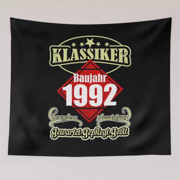 Item preview, 30th birthday - classic year of manufacture 1992 vintage designed and sold by shurikaner.