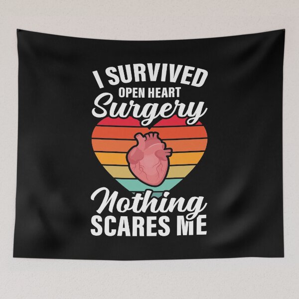 Item preview, I Survived Open Heart Surgery Shirt, Heart Surgery Survivor Shirt, Coronary Artery Bypass, Cardiovascular Heart Disease Shirt, Heart Shirt designed and sold by aymob.