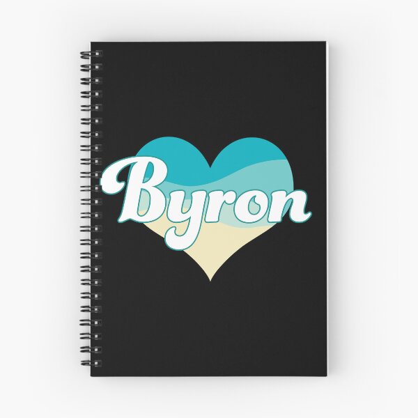 Item preview, Love Byron - Byron Bay, Australia - Ocean Aqua Heart Byron designed and sold by Jazznote.