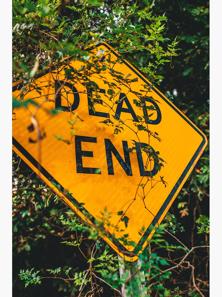 Thumbnail 3 of 3, Sticker, Dead end.. designed and sold by Semapemodiba.