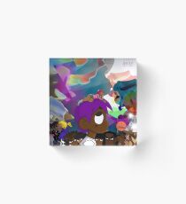 Uzi vs. The World - Large Photo Acrylic Block