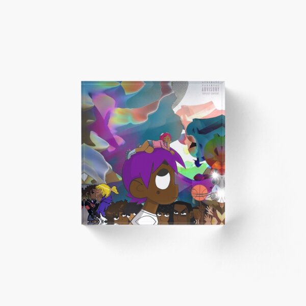 Uzi vs. The World - Large Photo Acrylic Block