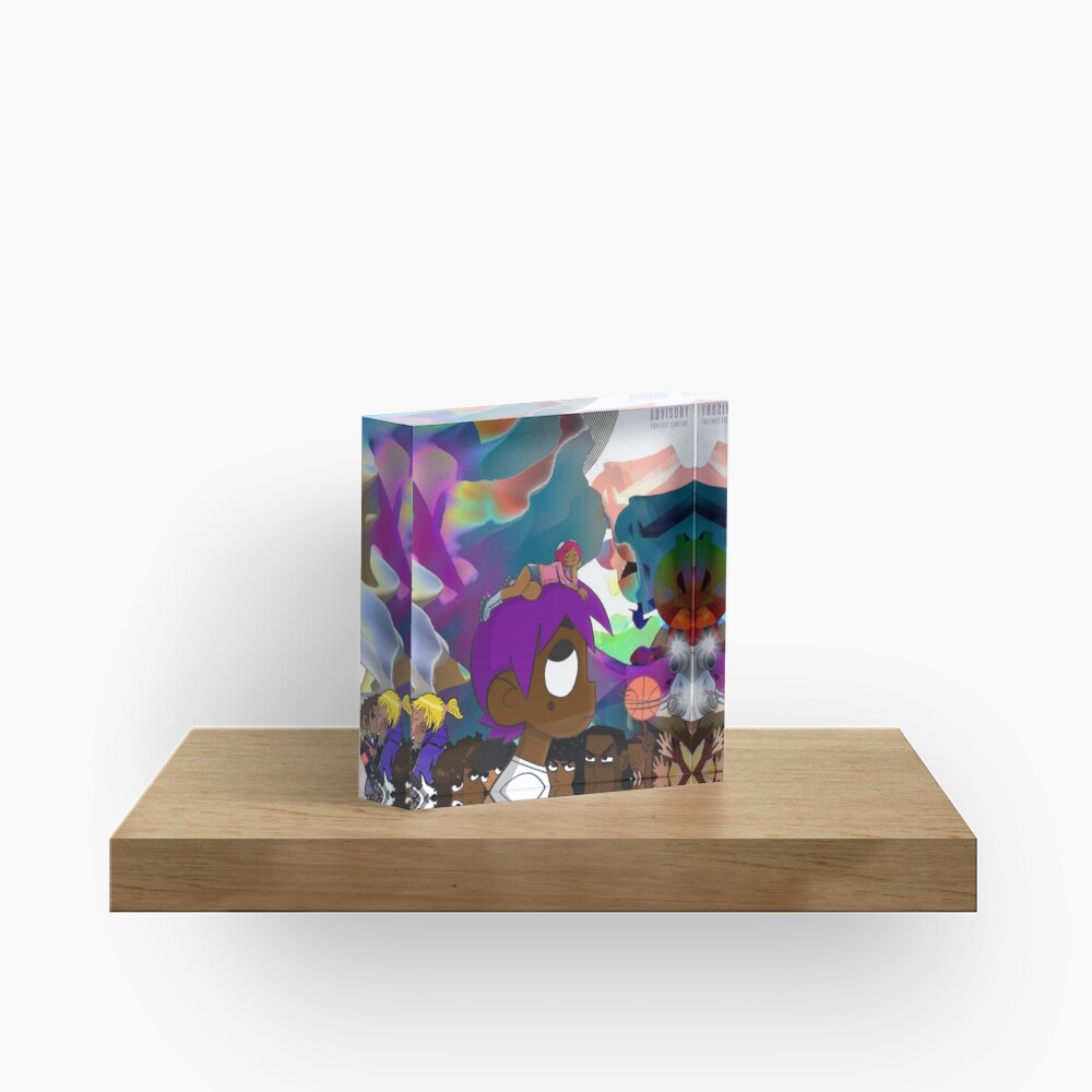 Uzi vs. The World - Large Photo Acrylic Block