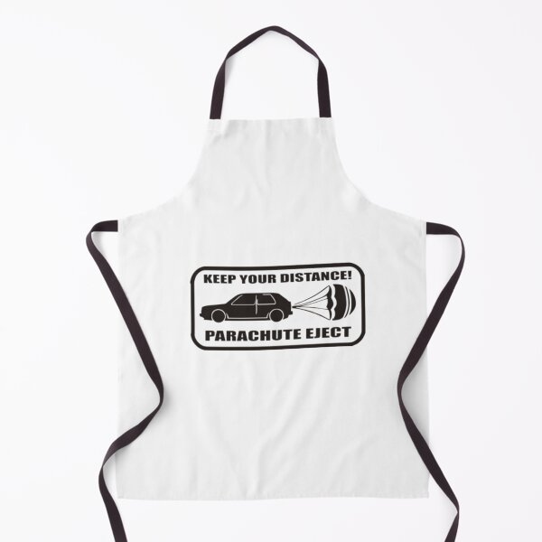Item preview, KEEP YOUR DISTANCE PARACHUTE EJECT designed and sold by Racingdecals.