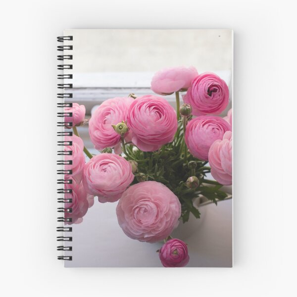 Item preview, Pink ranunculus by the window designed and sold by Natalie Board.