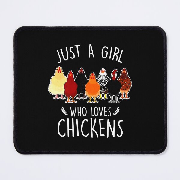 Item preview, Just A Girl Who Loves Chickens Funny Women Chicken Lover designed and sold by davetmccall.