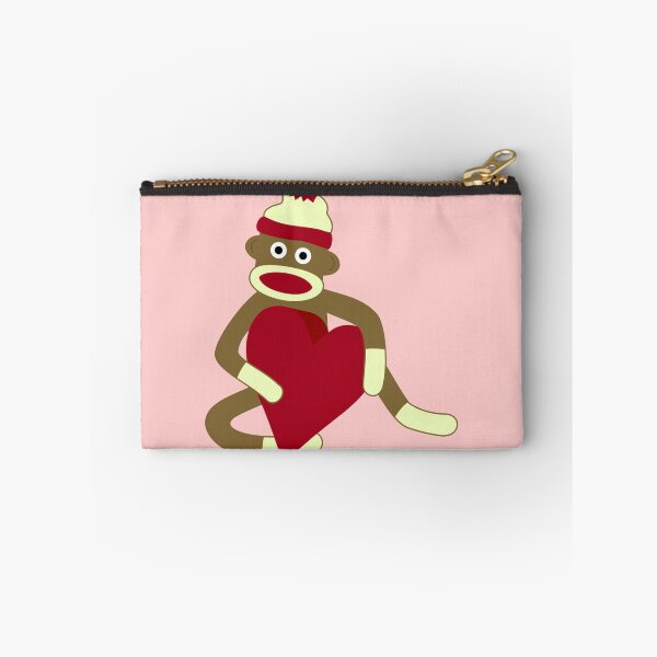 Item preview, Sock Monkey Heart designed and sold by pounddesigns.