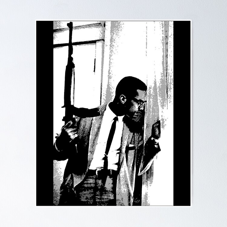 The Malcolm X black heritage artwork Classic Samsung Galaxy Phone Case