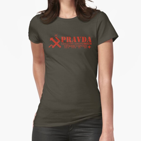 Pravda Team Shirt Fitted T-Shirt