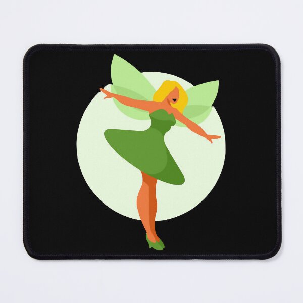 Item preview, Green Fairy, Illustration, Retro, Fairies, Pixie, Magic, Abstract designed and sold by KatelynHam4224.