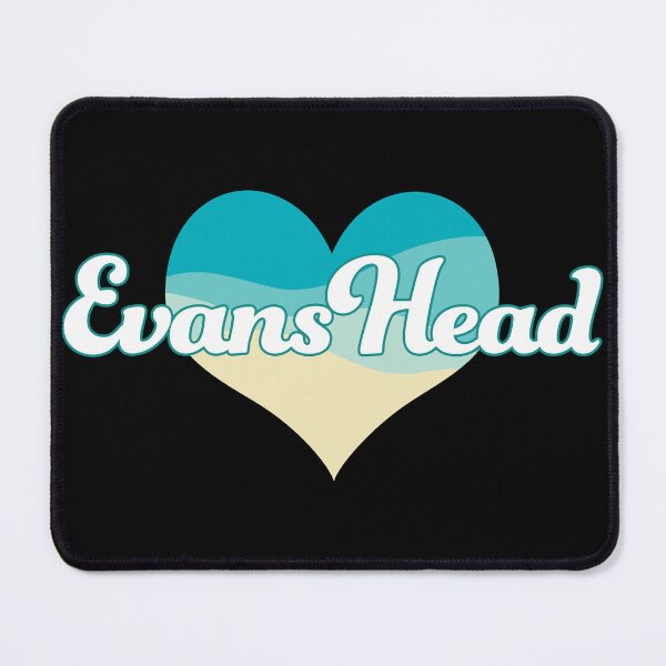 Item preview, Love Evans Head - Australia - Ocean Heart Evans Head, near Byron Bay designed and sold by Jazznote.