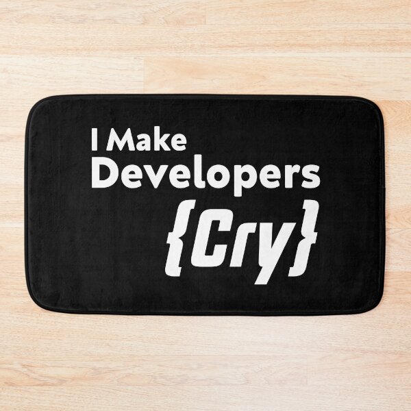 Item preview, QA Engineer Funny I Make Developers Cry : Funny Gift Idea designed and sold by AuthenticKick.