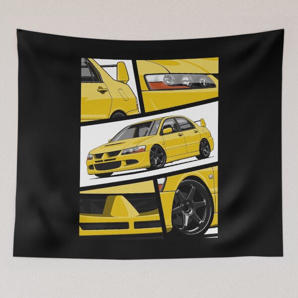 Item preview, Birthday Gifts Lancer Evolution Viii Yellow designed and sold by WendellHane1989.
