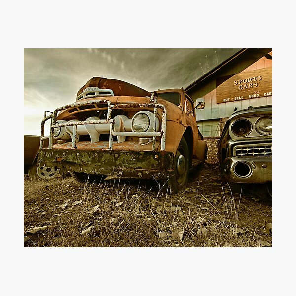 Vista previa del artículo con la obra «Abandonado 1952 Ford F-1 Pickup», diseñado y vendido por mal-photography.