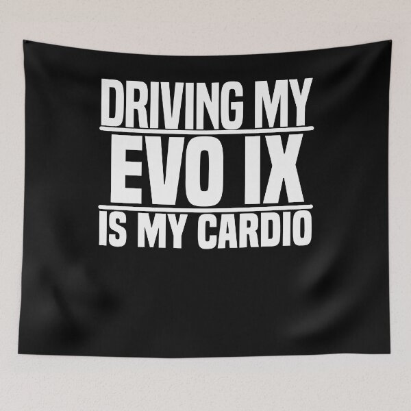 Item preview, Day Gift For Driving My Evo 9 Is My Cardio designed and sold by WendellHane1989.