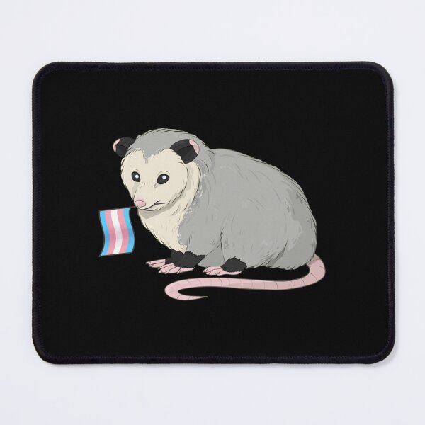 Item preview, Transgender Pride Flag Opossum Classic . designed and sold by rohnerxulesh.
