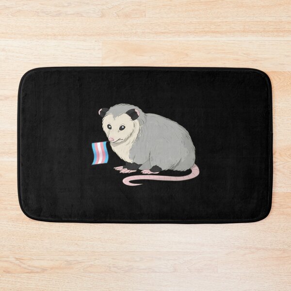 Item preview, Transgender Pride Flag Opossum Classic . designed and sold by rohnerxulesh.