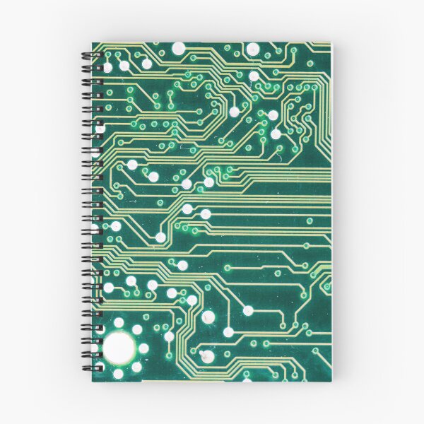 Item preview, Green motherboard, lines and circles  designed and sold by Taidundua.