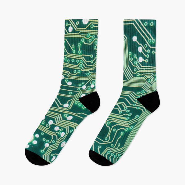 Item preview, Green motherboard, lines and circles  designed and sold by Taidundua.