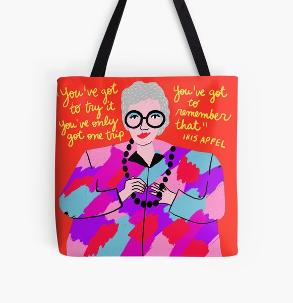 iris apfel handbolsas