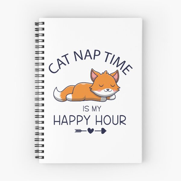 Item preview, Cat Nap Time Is My Happy Hour designed and sold by beefrancky.