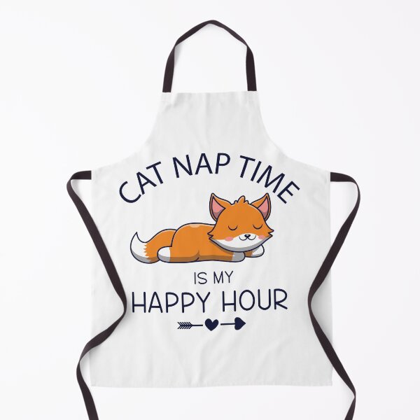 Item preview, Cat Nap Time Is My Happy Hour designed and sold by beefrancky.