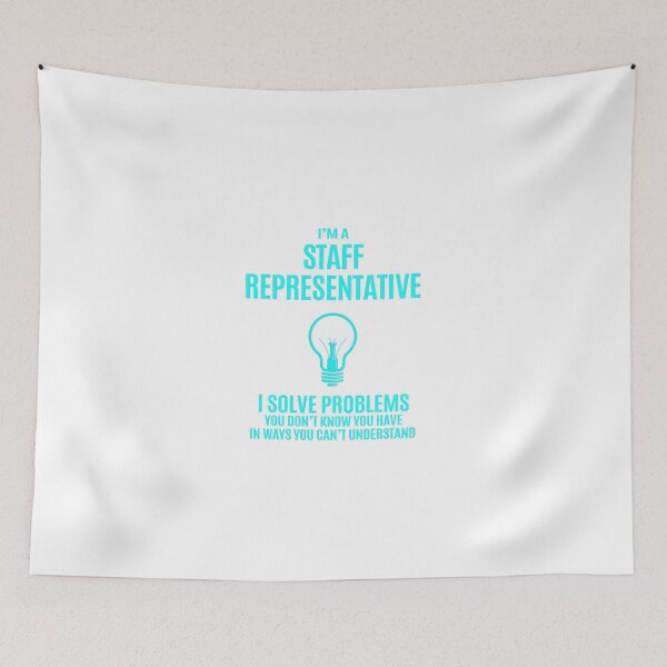 Item preview, Staff Representative - I Solve Problems Job Gift designed and sold by melissaval2.