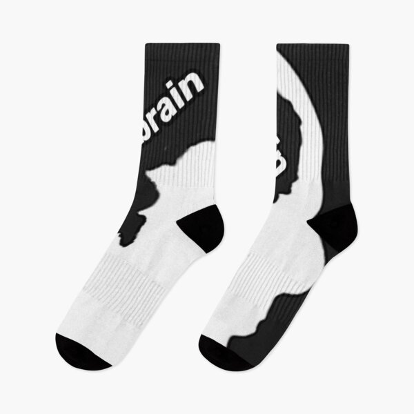 Item preview, an mri-drawn head shot with the inscription "no brain, not pain" instead of brains designed and sold by DanaIrik.