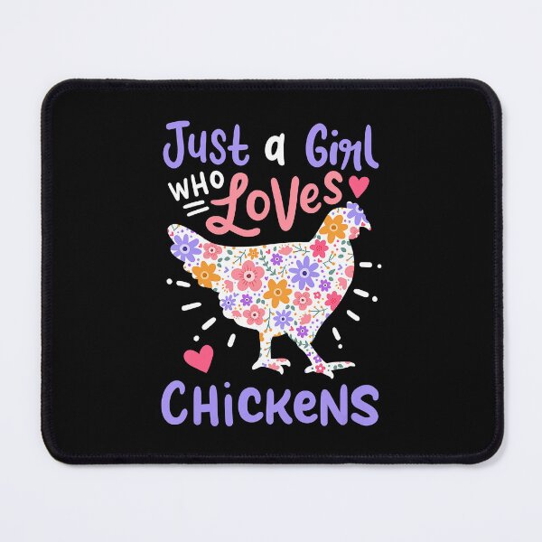 Item preview, Just A Girl Who Loves Chickens Funny Chicken Hen Love Cute designed and sold by davetmccall.