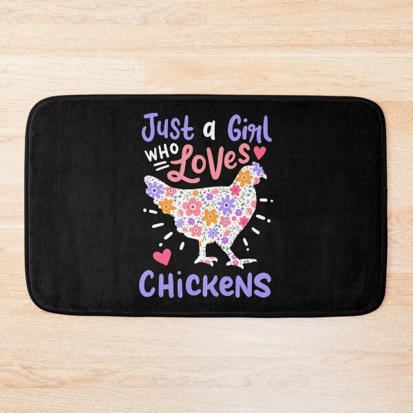 Item preview, Just A Girl Who Loves Chickens Funny Chicken Hen Love Cute designed and sold by davetmccall.