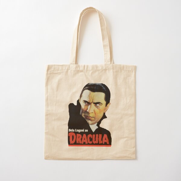 Dracula Moon Book Tote Bag