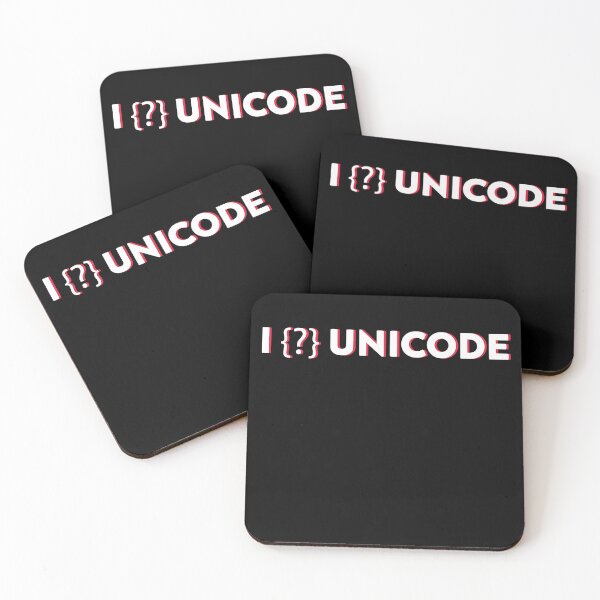 Item preview, I {?} UNICODE - ? Love Question Mark Missing Developer : Funny Gift Idea designed and sold by AuthenticKick.