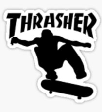 Thrasher Stickers | Redbubble