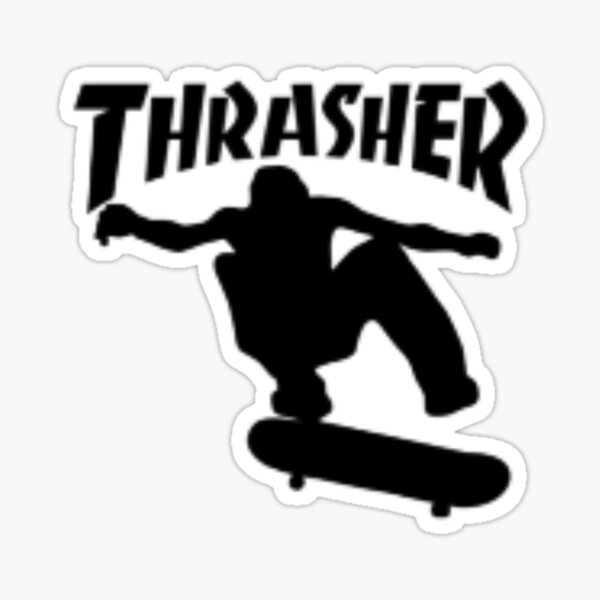 Thrasher Stickers | Redbubble