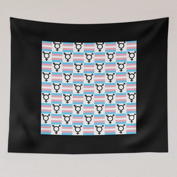Item preview, Transgender Pride Flags & Transgender Symbols Pattern Classic . designed and sold by rohnerxulesh.