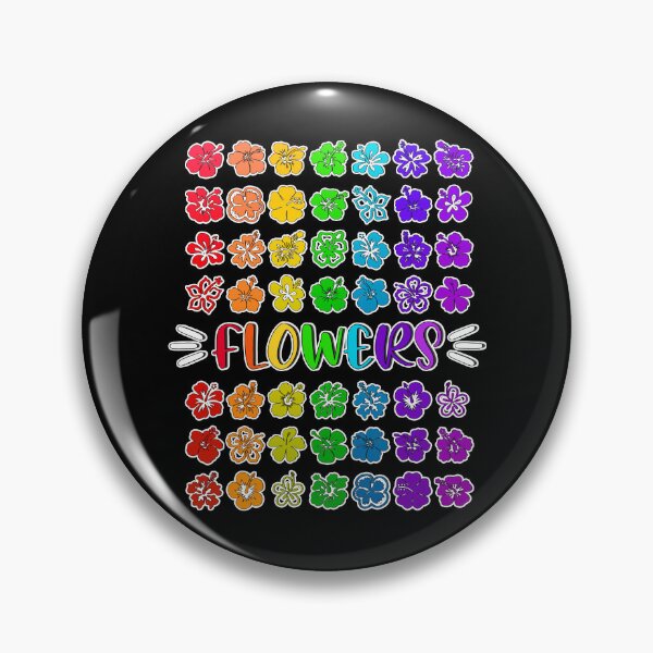 Item preview, Flowers rainbow flowers to color your life, peace and love designed and sold by made4K.