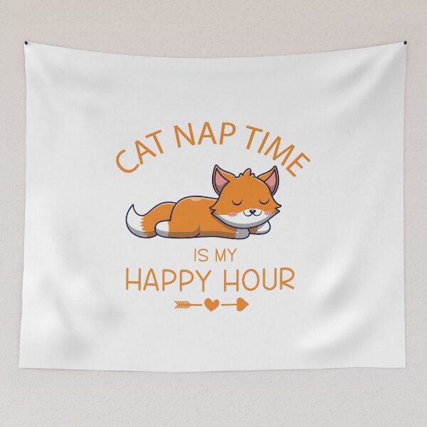 Item preview, Copy of Cat Nap Time Is My Happy Hour designed and sold by beefrancky.