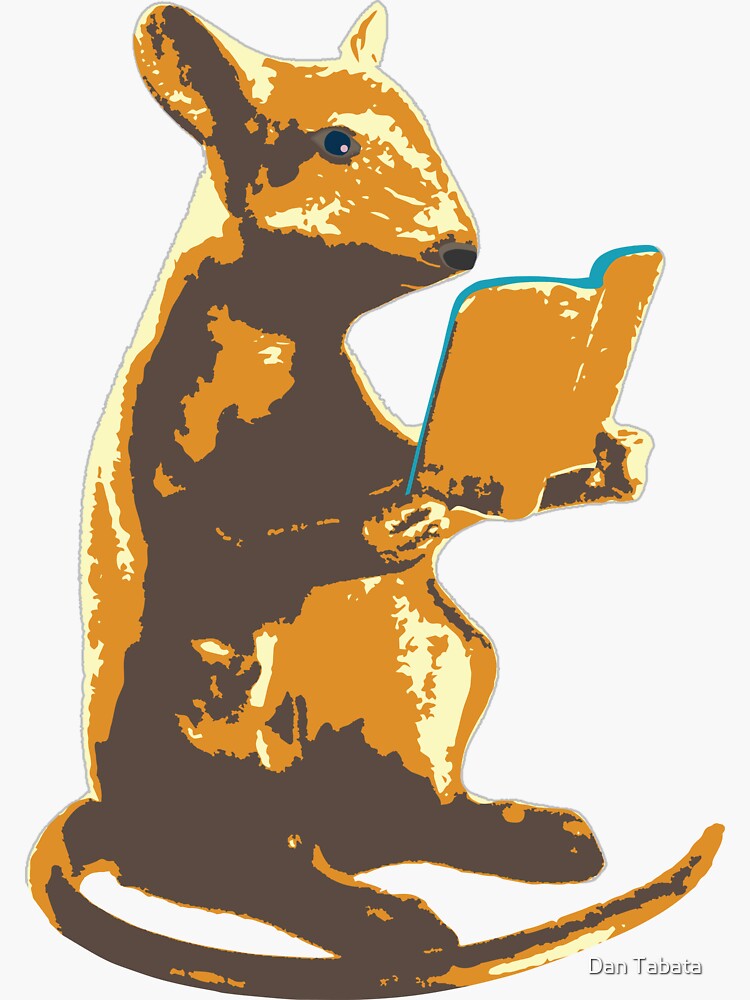 Book Mouse - gold by dmtab