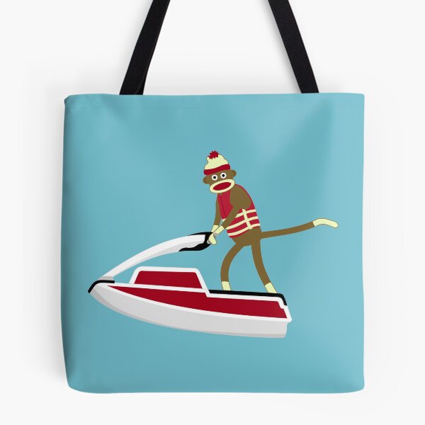 Item preview, Sock Monkey Jetski designed and sold by pounddesigns.