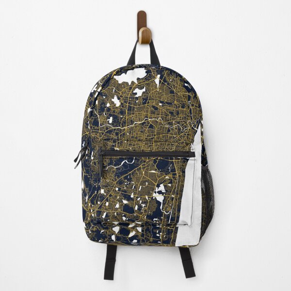 Item preview, Chennai City Map of India - Gold Art Deco designed and sold by deMAP.