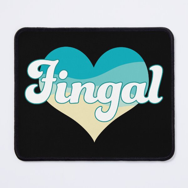 Item preview, Love Fingal - Near Gold Coast, Australia - Ocean Aqua Heart Fingal designed and sold by Jazznote.