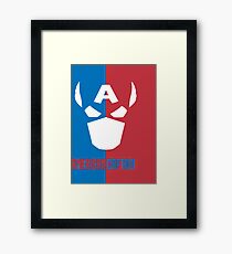 American Captain Framed Print